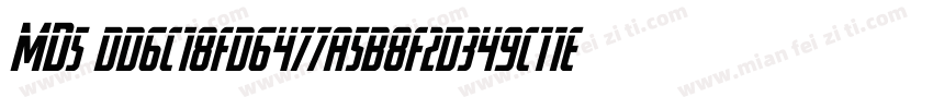MD5 dd6c18fd6477a5b8f2d349c11e4169字体转换